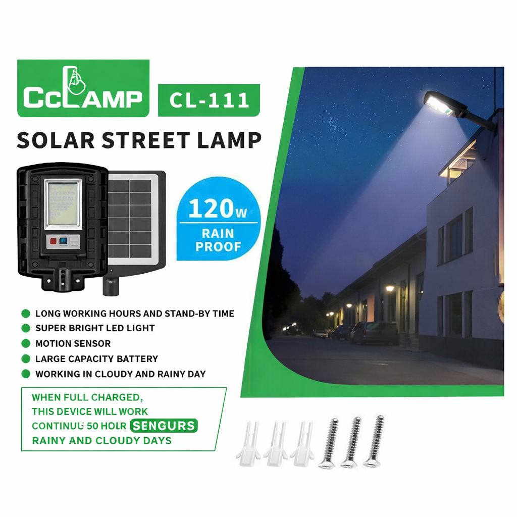 Lampara Solar Led 120w